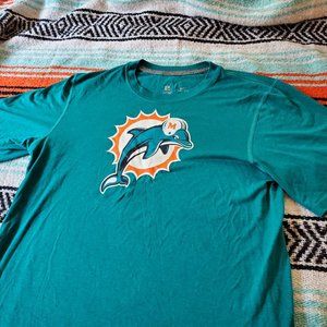SMALL Miami Dolphins Nike Dri-Fit T-Shirt Official